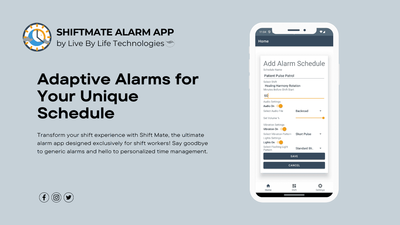 Rise and Shine: Crafting ShiftMate Alarm Scheduling App for Shift Workers